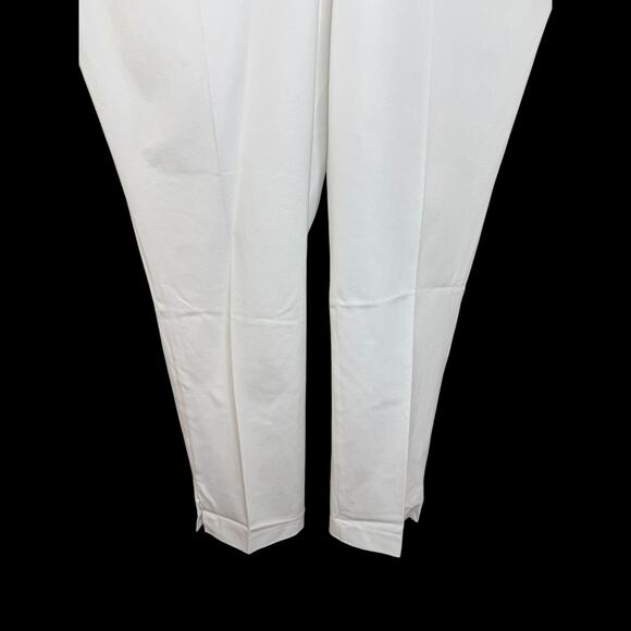 Isaac Mizrahi Live White Pull-On Pants Women’s Plus 26W Tall Cotton Blend NWOT - Picture 3 of 10